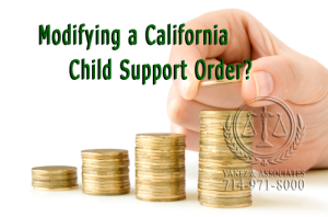 Modifying an OC California Child Support Order